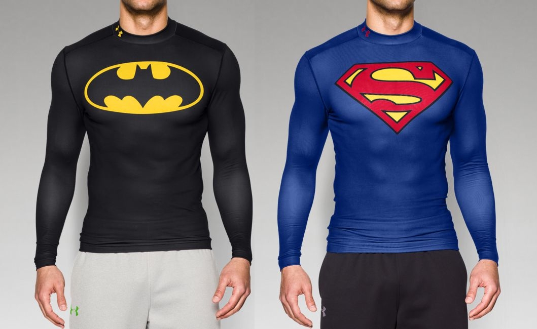 Under Armour is back with cool new Batman and Superman gear