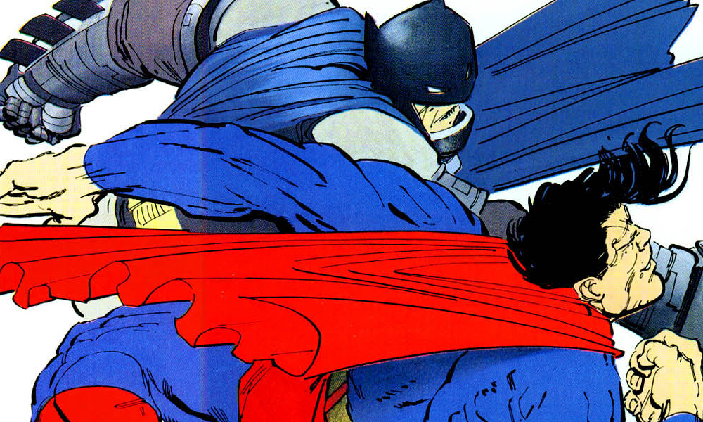 10 awesome times Batman kicked Superman's ass