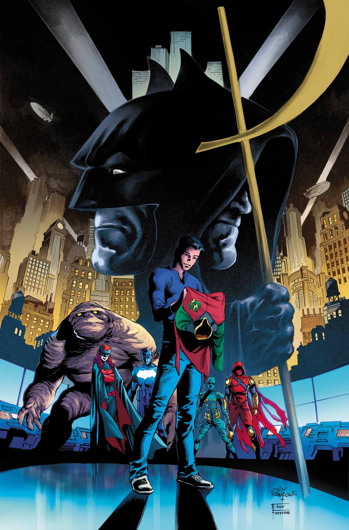 2017 John Romita Jr Justice League of America No.10 Variant Cover Edition 