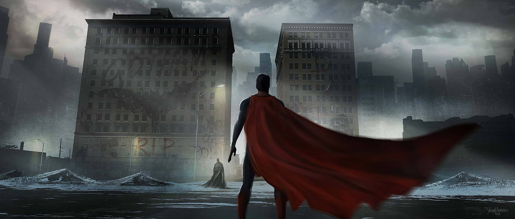 Batman v Superman' concept art reveals where the big fight almost took  place | Batman News