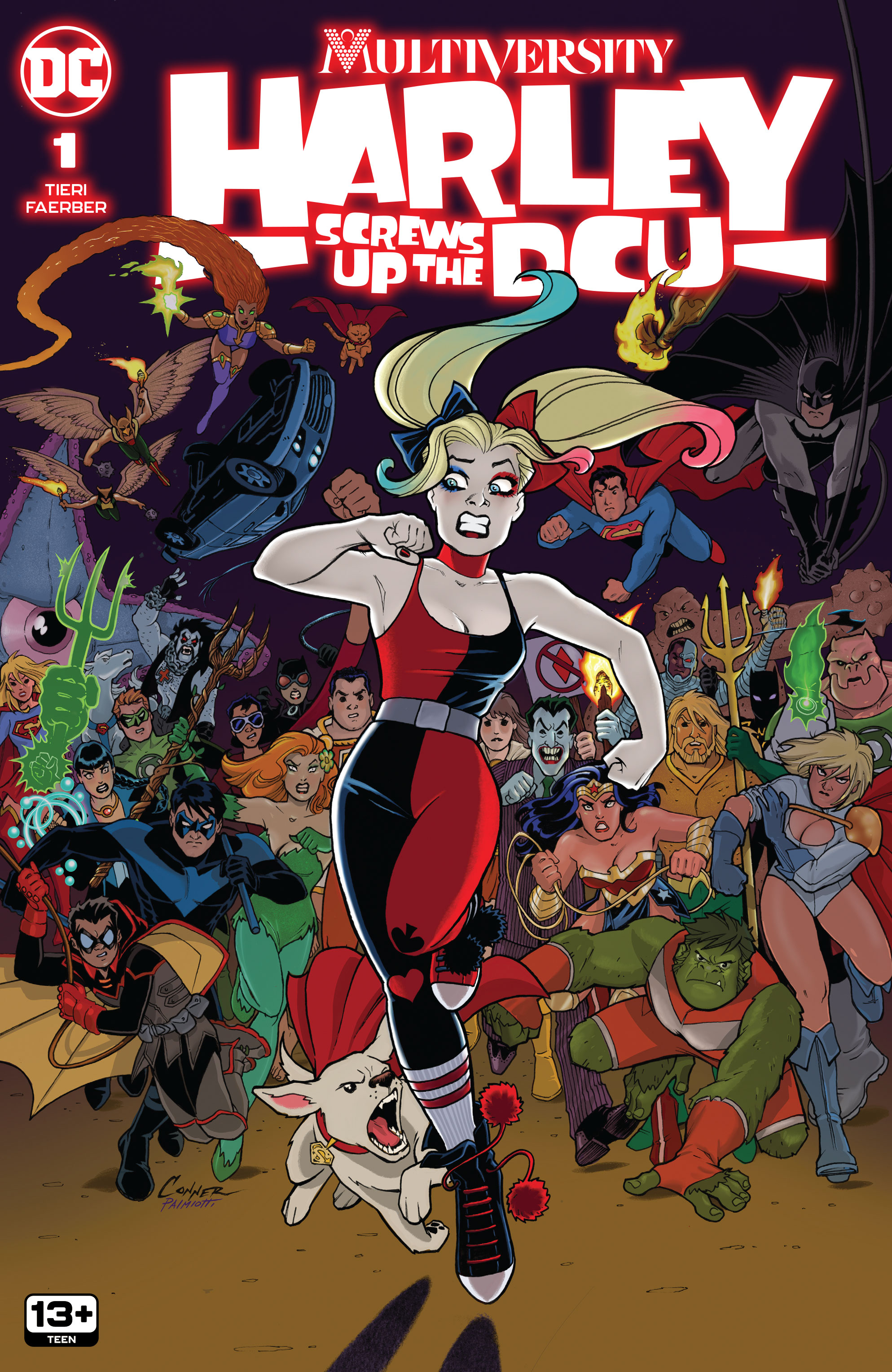 Deadpool And Harley Quinn Cartoon Porn - Multiversity: Harley Screws Up the DCU #1 review | Batman News